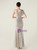 In Stock:Ship in 48 Hours Causal Silver Sequins One Shoulder Beading Party Dress