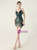 In Stock:Ship in 48 Hours Pretty Green Sequins Beading Party Dress