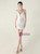 In Stock:Ship in 48 Hours Elegant White Sequins Beading Party Dress