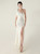 In Stock:Ship in 48 Hours Casual White One Shoulder Sequins Beading Party Dress
