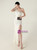 In Stock:Ship in 48 Hours Casual White One Shoulder Sequins Beading Party Dress