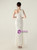 In Stock:Ship in 48 Hours Casual White One Shoulder Sequins Beading Party Dress