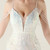 In Stock:Ship in 48 Hours White Sequins Feather Beading Party Dress