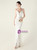 In Stock:Ship in 48 Hours White Sexy Spaghetti Straps Beading Party Dress