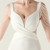 In Stock:Ship in 48 Hours White Straps Beading Split Party Dress
