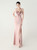 In Stock:Ship in 48 Hours Pink Straps Sequins Appliques Party Dress
