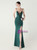 In Stock:Ship in 48 Hours Green Straps Sequins Appliques Party Dress
