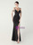 In Stock:Ship in 48 Hours Black Straps Beading Party Dress