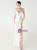 In Stock:Ship in 48 Hours White Straps Beading Party Dress