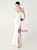 In Stock:Ship in 48 Hours White Straps Beading Party Dress
