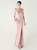 In Stock:Ship in 48 Hours Pink Straps Beading Party Dress