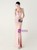 In Stock:Ship in 48 Hours Pink Straps Beading Party Dress