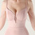 In Stock:Ship in 48 Hours Pink Straps Beading Party Dress