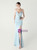 In Stock:Ship in 48 Hours Blue Straps Beading Party Dress