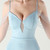 In Stock:Ship in 48 Hours Blue Straps Beading Party Dress