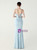 In Stock:Ship in 48 Hours Light Blue Mermaid Straps Appliques Party Dress
