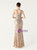 In Stock:Ship in 48 Hours Cheap Gold One Shoulder Sequins Feather Party Dress