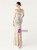 In Stock:Ship in 48 Hours Popular Apricot Silver One Shoulder Sequins Feather Party Dress