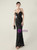 In Stock:Ship in 48 Hours Best Black Sequins Straps Party Dress