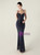 In Stock:Ship in 48 Hours New arrivals Navy Blue Sequins Straps Party Dress