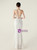 In Stock:Ship in 48 Hours Fashion White Sequins Straps Party Dress