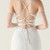 In Stock:Ship in 48 Hours Fashion White Sequins Straps Party Dress