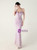 In Stock:Ship in 48 Hours Lavender Sequins Straps Party Dress
