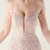 In Stock:Ship in 48 Hours Hot Sale Pink Sequins Straps Party Dress