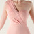 In Stock:Ship in 48 Hours Simple Pink One Shoulder Beading Party Dress