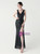 In Stock:Ship in 48 Hours Black Sequins V-neck Sleeveless Party Dress