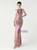 In Stock:Ship in 48 Hours Pink Mermaid Sequins Halter Party Dress