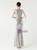 In Stock:Ship in 48 Hours Silver Mermaid Sequins Halter Party Dress