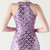 In Stock:Ship in 48 Hours Fashion Lavender Mermaid Sequins Halter Party Dress