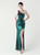 In Stock:Ship in 48 Hours Elegant Mermaid Sequins One Shoulder Beading Party Dress