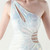 In Stock:Ship in 48 Hours Cute White Mermaid Sequins One Shoulder Beading Party Dress