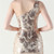 In Stock:Ship in 48 Hours Simple Gold Mermaid Sequins One Shoulder Beading Party Dress