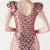 In Stock:Ship in 48 Hours Stunning Pink Sequins Split Beading Party Dress