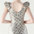 In Stock:Ship in 48 Hours Cheap Silver Sequins Split Beading Party Dress