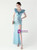 In Stock:Ship in 48 Hours Hot Sale Sky Blue Sequins Split Beading Party Dress