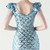 In Stock:Ship in 48 Hours Hot Sale Sky Blue Sequins Split Beading Party Dress