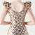 In Stock:Ship in 48 Hours New Gold Sequins Split Beading Party Dress