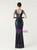 In Stock:Ship in 48 Hours Sexy Navy Blue Sequins V-neck Beading Party Dress