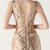 In Stock:Ship in 48 Hours Unique Gold Sequins V-neck Beading Party Dress