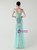 In Stock:Ship in 48 Hours Mint Green Tulle Sequins V-neck Party Dress
