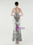 In Stock:Ship in 48 Hours Elegant Silver Sequins Straps Beading Party Dress