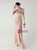 In Stock:Ship in 48 Hours High quality Pink Sequins One Shoulder Split Party Dress