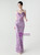 In Stock:Ship in 48 Hours Lavender Sequins Beading Party Dress
