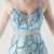 In Stock:Ship in 48 Hours Sky Blue Straps Sequins Party Dress