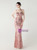 In Stock:Ship in 48 Hours Pink Straps Sequins Party Dress