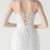 In Stock:Ship in 48 Hours Cheap White Straps Sequins Party Dress